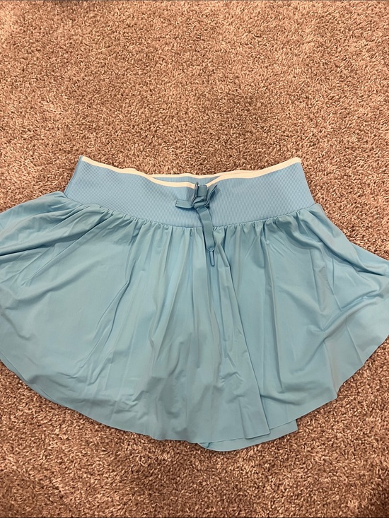 all in motion Dresses & Skirts - all in motion Light Blue Circle Skater Skirt with Ribbed Waist
